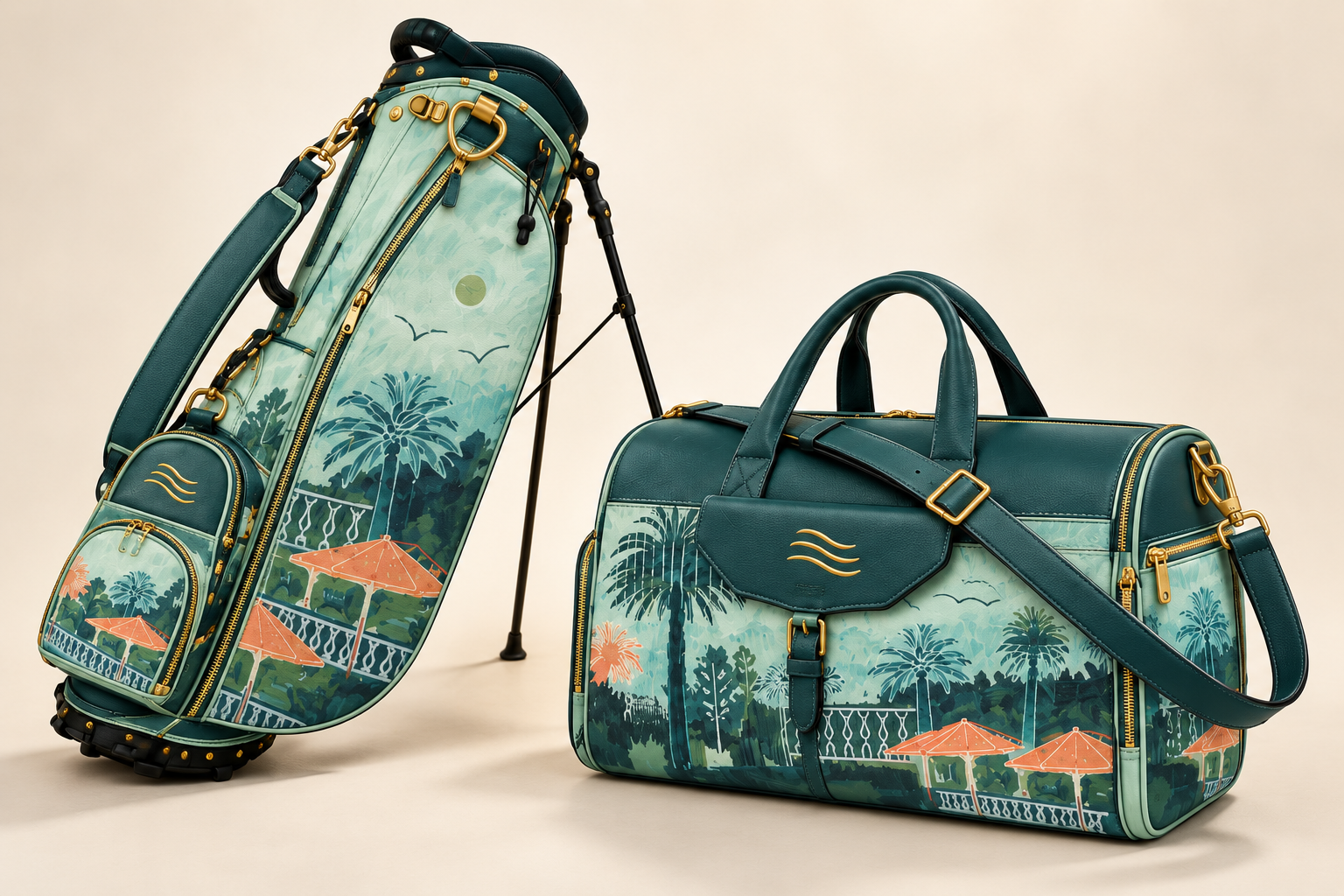 Palm Terrace — ORKAI The Walker + ORKAI Lifestyle Duffle — Main view